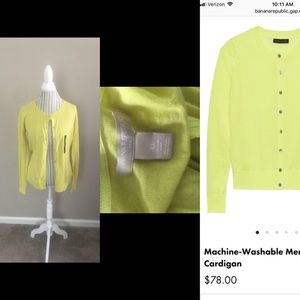 Banana Republic sweater.